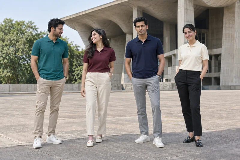 The Polo, Reconsidered. Everyday polos in teal, burgundy, navy and cream. — collection preview